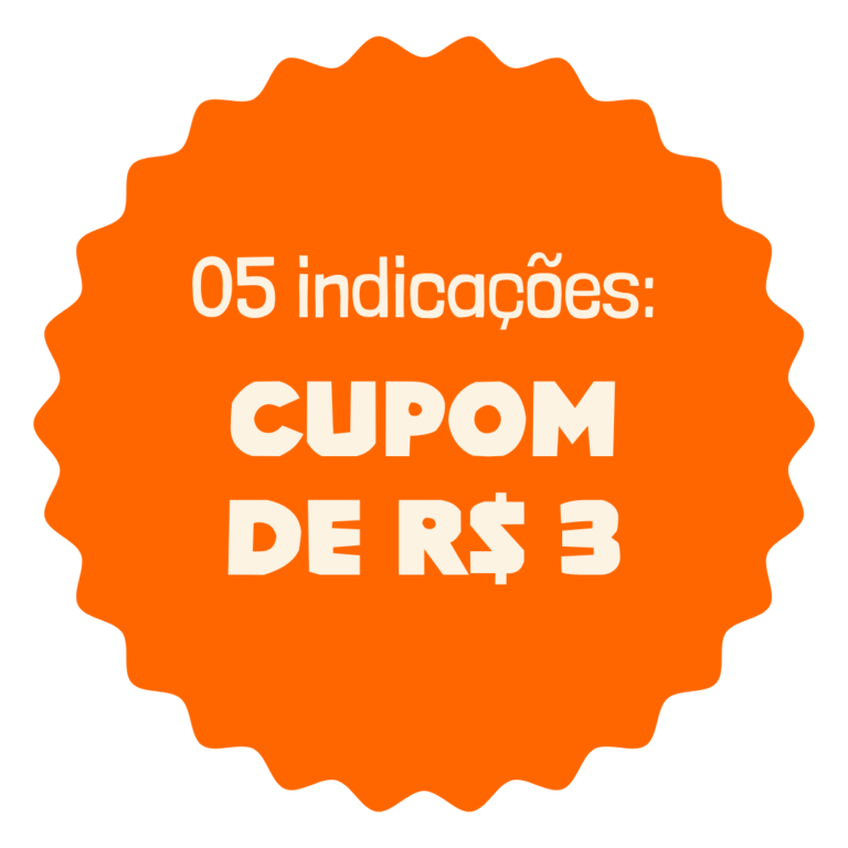 Cupom de R$ 3