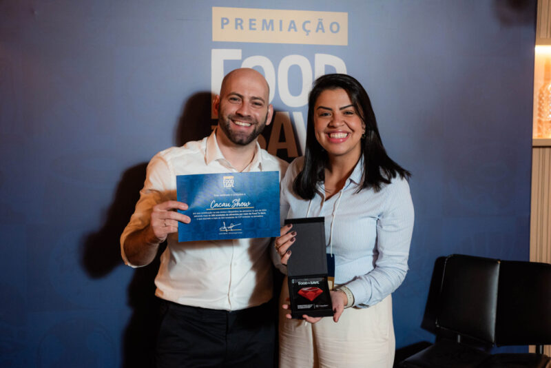 Cacau Show no Prêmio Food To Save 2024